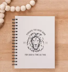 J.HOFFMAN'S Such A TIme As This Esther Lion Hardcover Journal