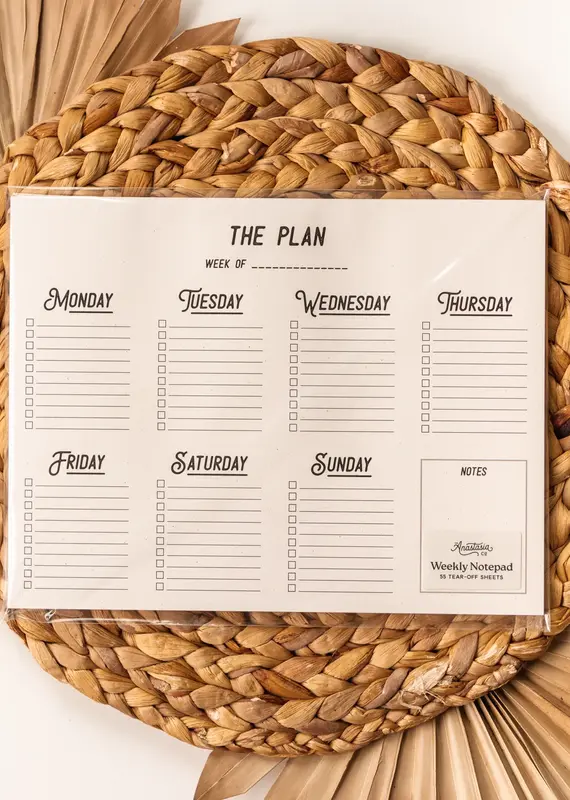 J.HOFFMAN'S Weekly Planner Notepad