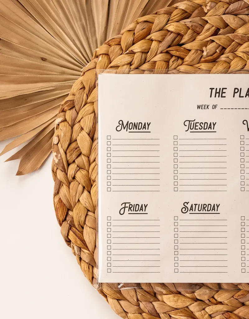 J.HOFFMAN'S Weekly Planner Notepad