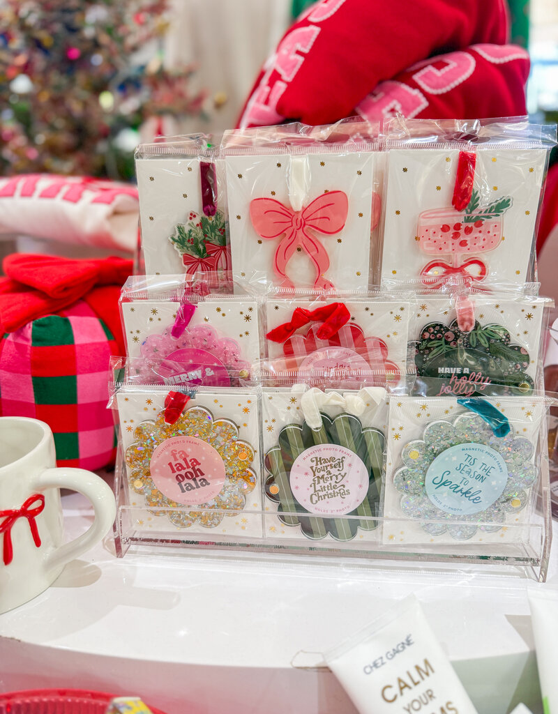 J.HOFFMAN'S Holiday Tree Ornament- Cranberry Cosmo