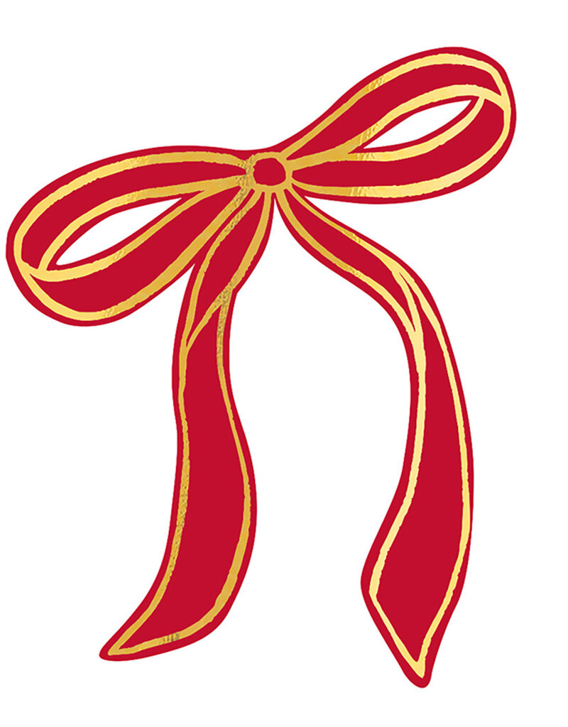 J.HOFFMAN'S Table Setting Placecards- Red Set of 8