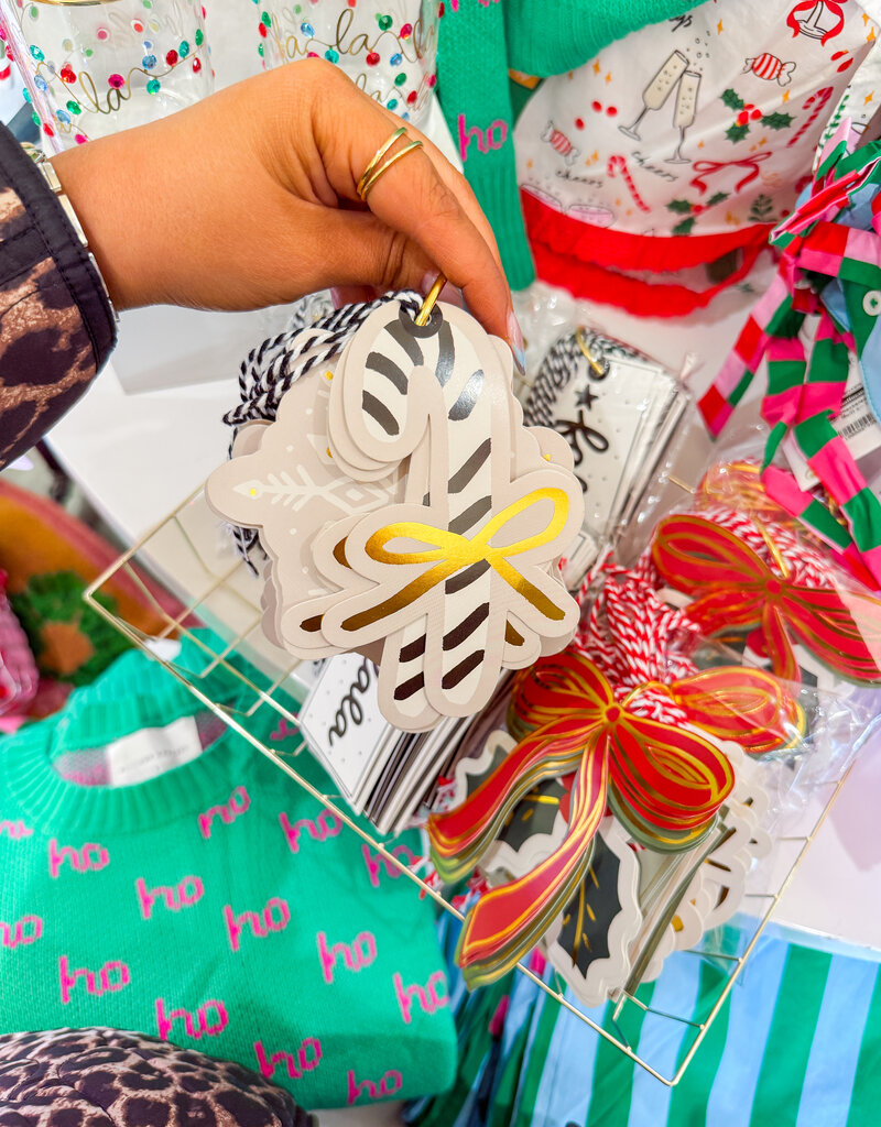 J.HOFFMAN'S Gift Tag Book- Candy Cane