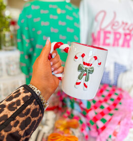 J.HOFFMAN'S Organic Mug- Candy Cane