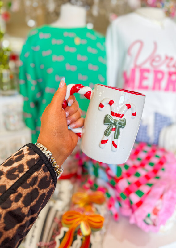 J.HOFFMAN'S Organic Mug- Candy Cane