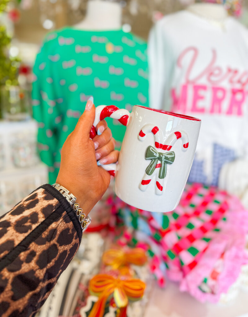 J.HOFFMAN'S Organic Mug- Candy Cane