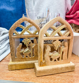 J.HOFFMAN'S Wood Nativity