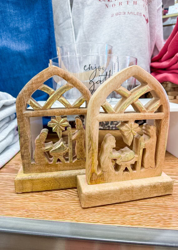 J.HOFFMAN'S Wood Nativity