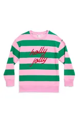J.HOFFMAN'S Holly Jolly Striped Sweater