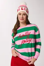 J.HOFFMAN'S Holly Jolly Striped Sweater
