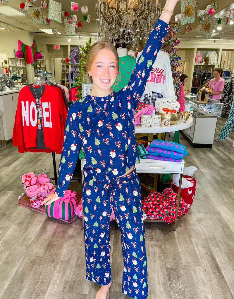 J.HOFFMAN'S Annie Peppermint Pine PJ Set