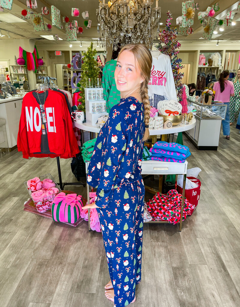 J.HOFFMAN'S Annie Peppermint Pine PJ Set