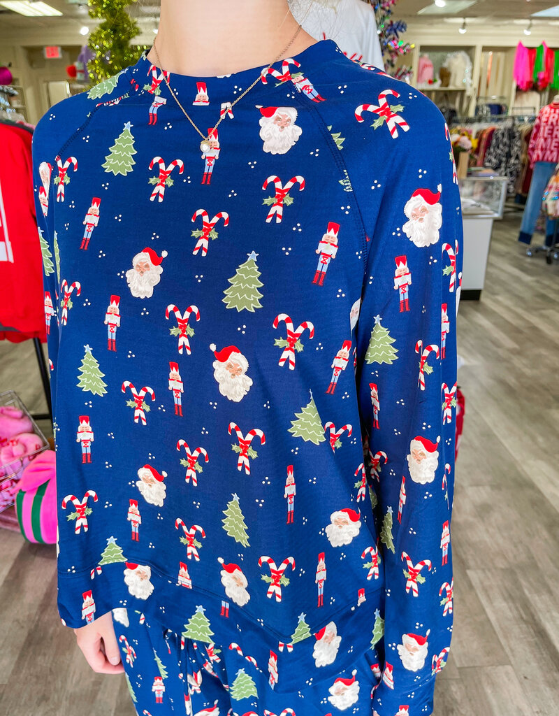 J.HOFFMAN'S Annie Peppermint Pine PJ Set