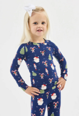 J.HOFFMAN'S Toddler Peppermint Pines PJ Set
