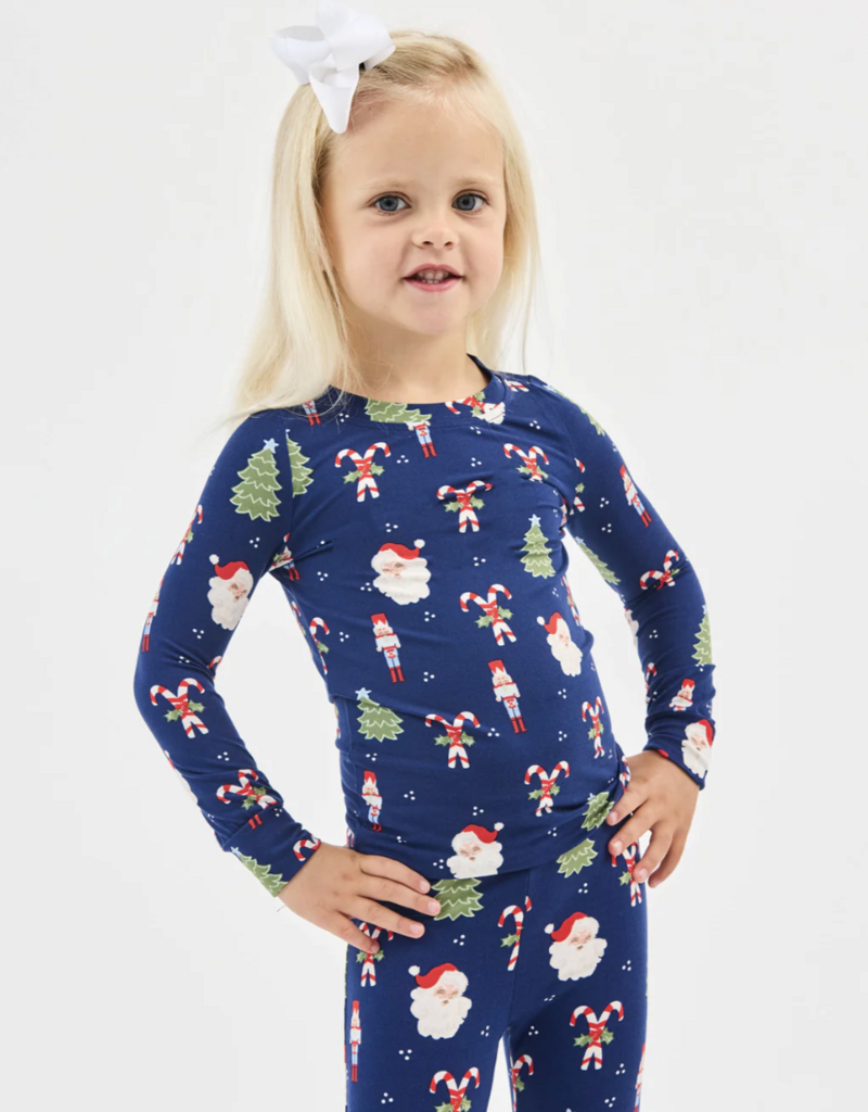 J.HOFFMAN'S Toddler Peppermint Pines PJ Set