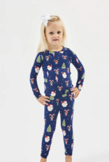 J.HOFFMAN'S Toddler Peppermint Pines PJ Set
