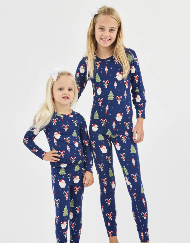 J.HOFFMAN'S Toddler Peppermint Pines PJ Set