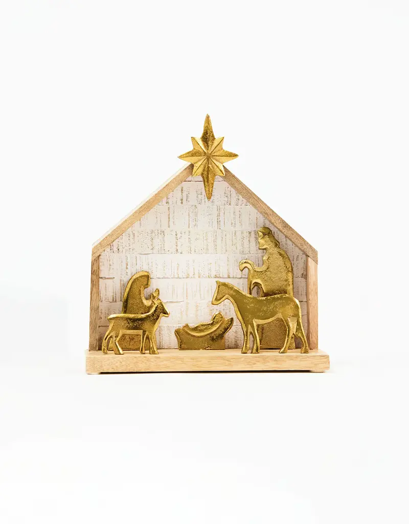 J.HOFFMAN'S Nativity Scene Gold