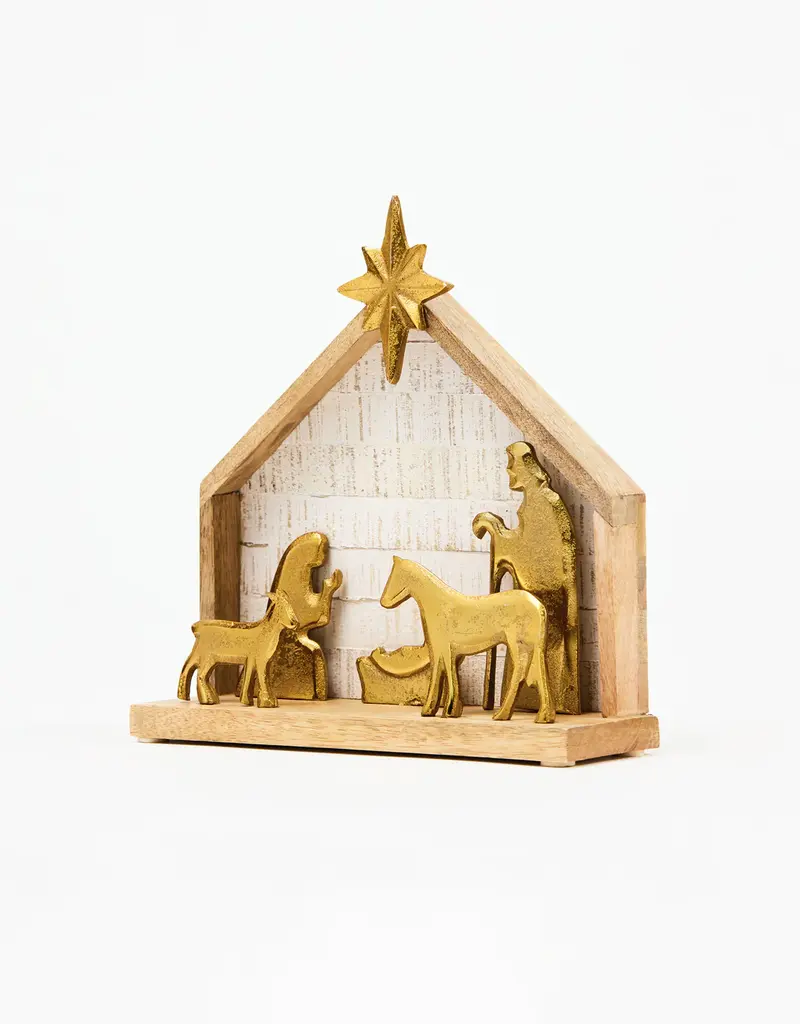 J.HOFFMAN'S Nativity Scene Gold