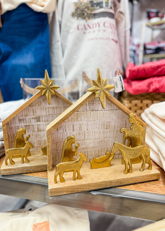J.HOFFMAN'S Nativity Scene Gold