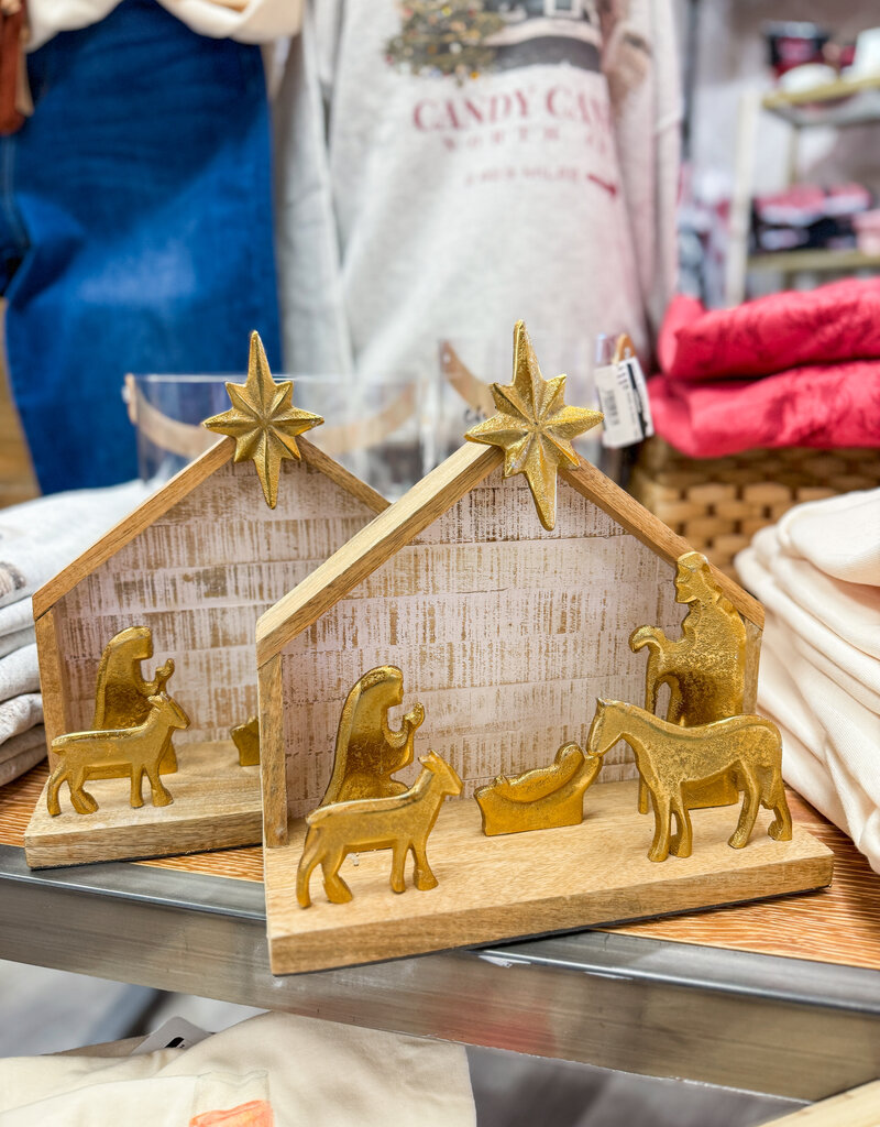 J.HOFFMAN'S Nativity Scene Gold