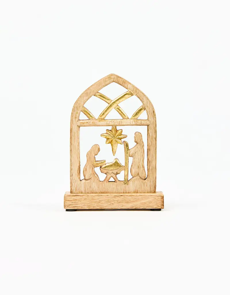 J.HOFFMAN'S Wood Nativity