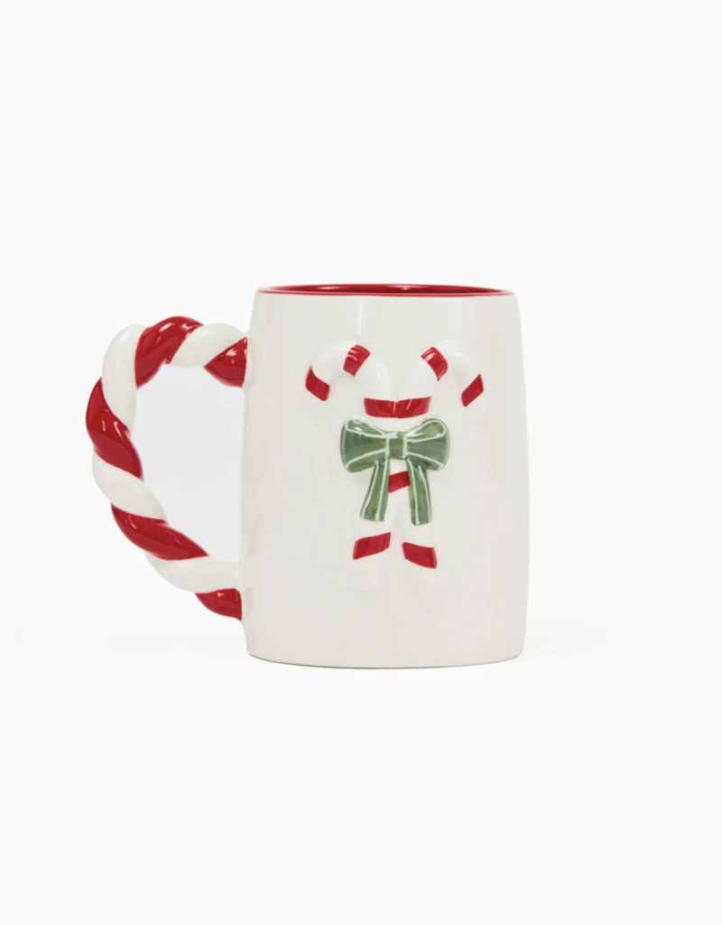 J.HOFFMAN'S Organic Mug- Candy Cane