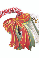 J.HOFFMAN'S Gift Tag Book- Red Bow