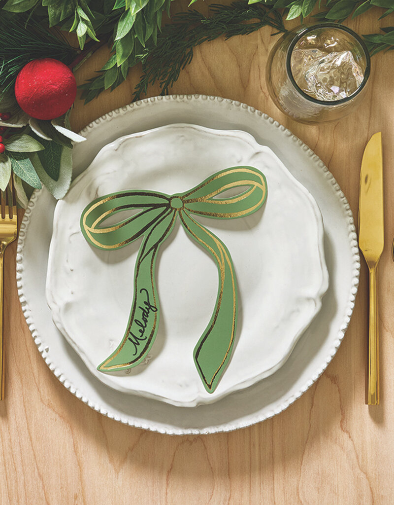 J.HOFFMAN'S Gift Tag Book- Red Bow