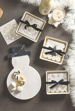 J.HOFFMAN'S Ceramic Napkin Tray + Napkins- Bow Tree