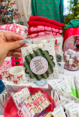 J.HOFFMAN'S Picture Frame Ornament- Evergreen Stripes