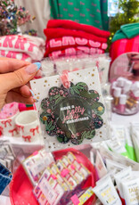 J.HOFFMAN'S Picture Frame Ornament- Jolly Sprig