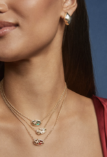 KENDRA SCOTT Elisa Bow Short Pendant Necklace