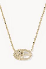 KENDRA SCOTT Elisa Bow Short Pendant Necklace