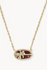 KENDRA SCOTT Elisa Bow Short Pendant Necklace