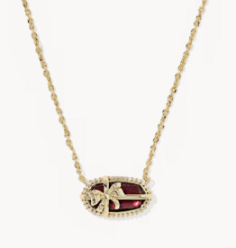 KENDRA SCOTT Elisa Bow Short Pendant Necklace
