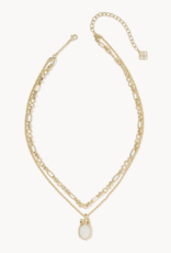 KENDRA SCOTT Daphne Bow Multi Strand Necklace