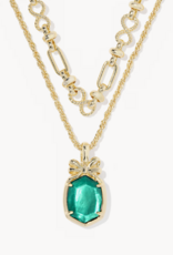 KENDRA SCOTT Daphne Bow Multi Strand Necklace