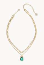 KENDRA SCOTT Daphne Bow Multi Strand Necklace