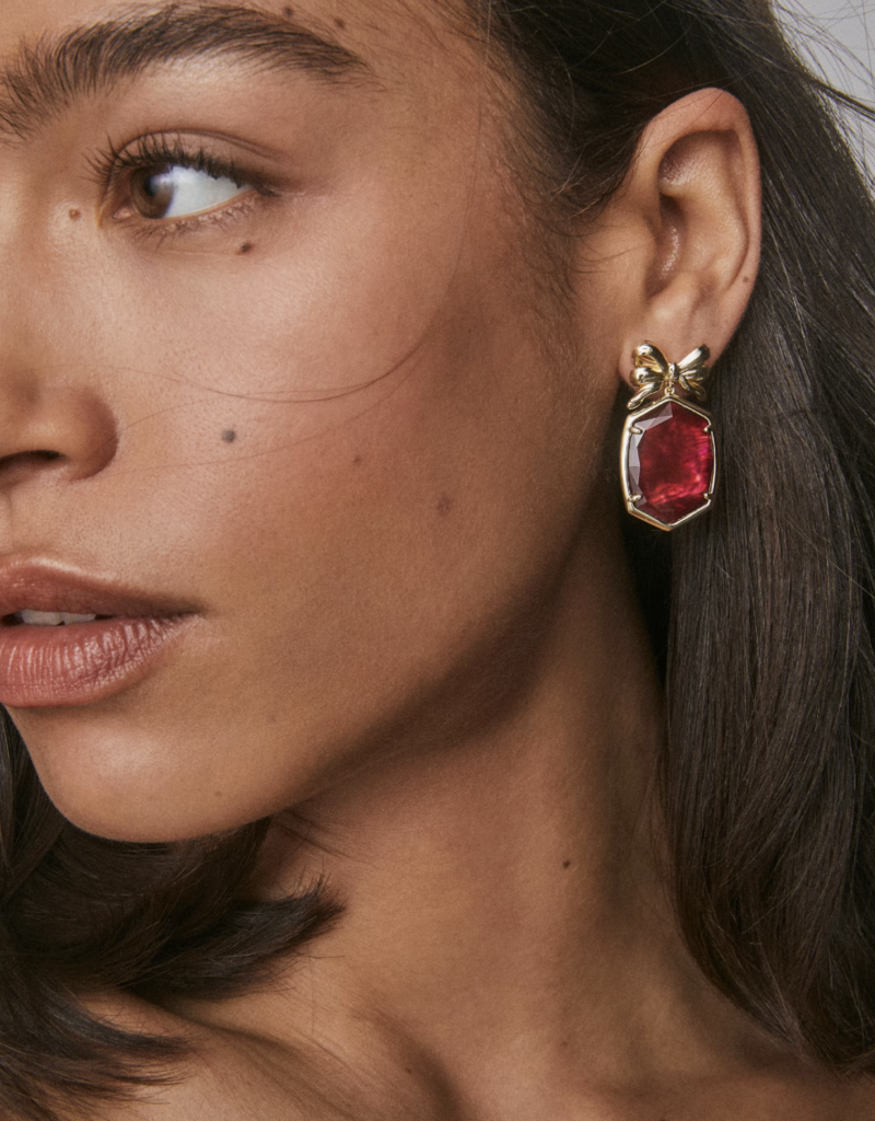 KENDRA SCOTT Daphne Bow Drop Earrings