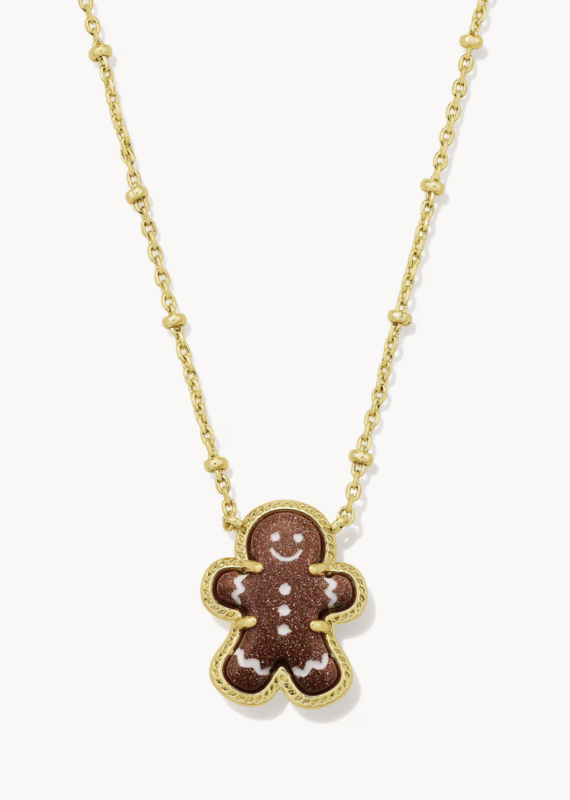 KENDRA SCOTT Gingerbread Short Pendant Necklace