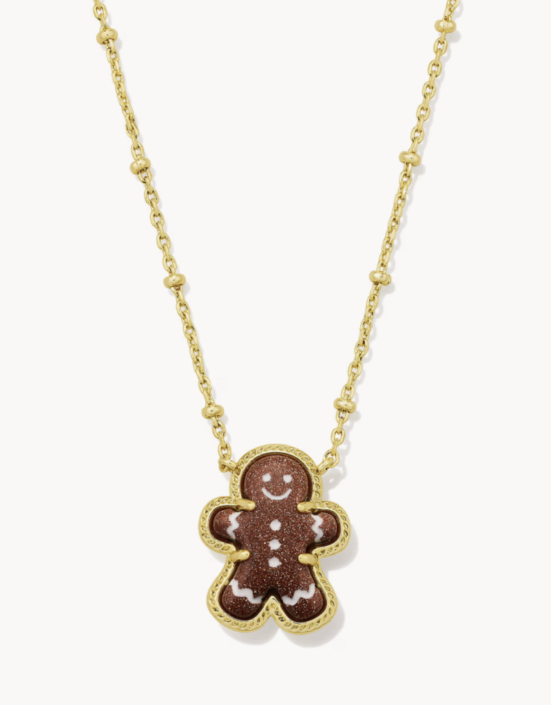 KENDRA SCOTT Gingerbread Short Pendant Necklace