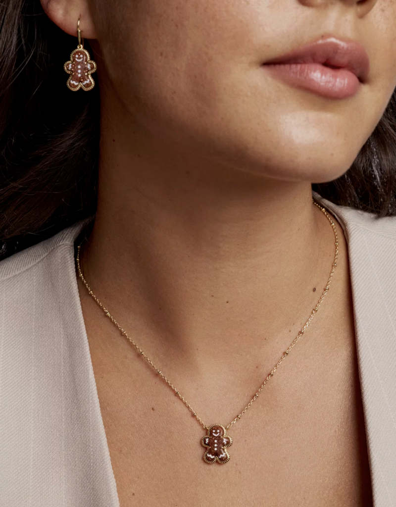 KENDRA SCOTT Gingerbread Short Pendant Necklace