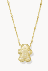 KENDRA SCOTT Gingerbread Short Pendant Necklace