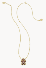 KENDRA SCOTT Gingerbread Short Pendant Necklace