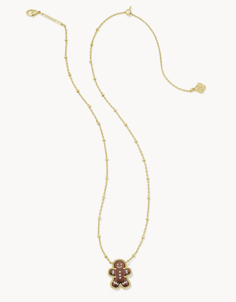 KENDRA SCOTT Gingerbread Short Pendant Necklace
