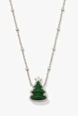 KENDRA SCOTT Holiday Tree Short Pendant Necklace