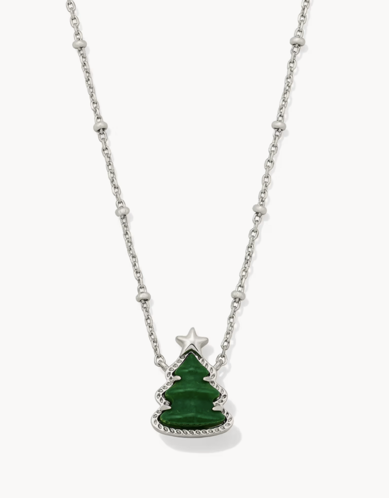 KENDRA SCOTT Holiday Tree Short Pendant Necklace