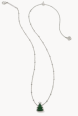 KENDRA SCOTT Holiday Tree Short Pendant Necklace