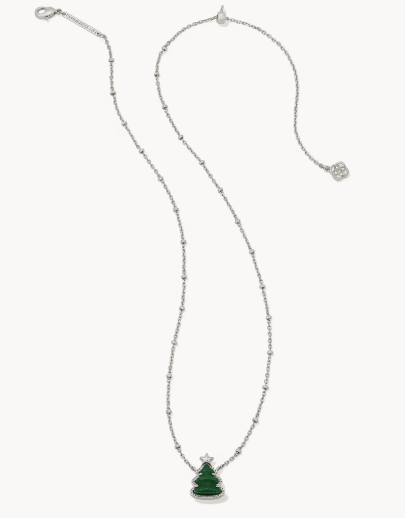 KENDRA SCOTT Holiday Tree Short Pendant Necklace