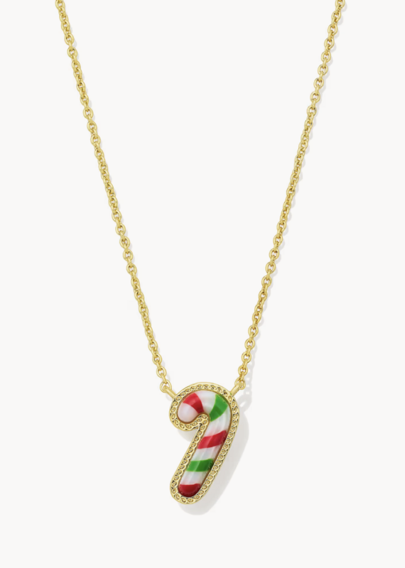 KENDRA SCOTT Candy Cane Short Pendant Necklace